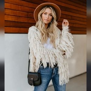 Newbury Kuston Shaggy fringe sweater